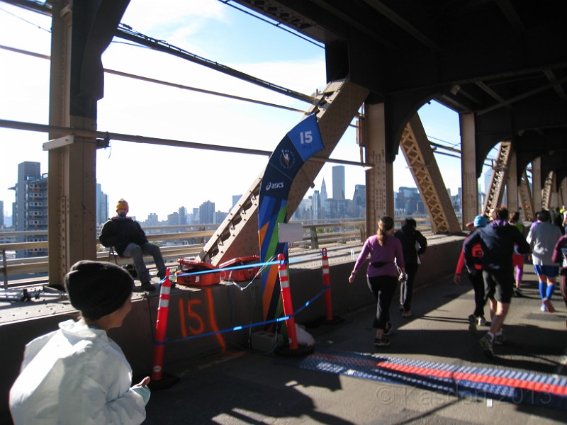 2014 NYRR Marathon 0377.jpg - The 2014 New York Marathon on November 2nd. A cold and blustery day.